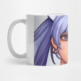 Blue Hair Anime Girl Mug